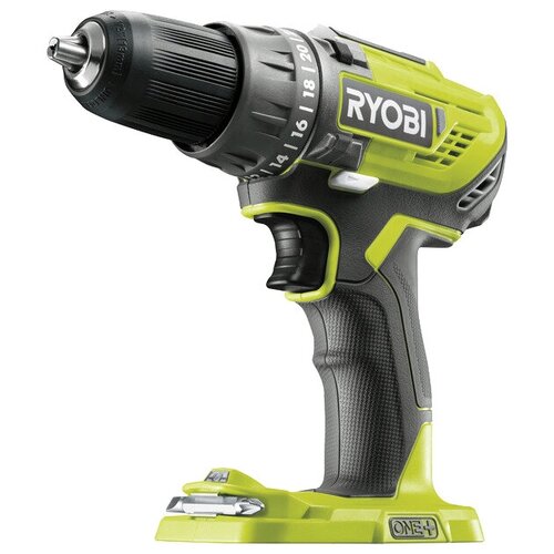 Аккумуляторная дрель-шуруповерт RYOBI R18DD3-0 5133002889, без аккумулятора фото, описание