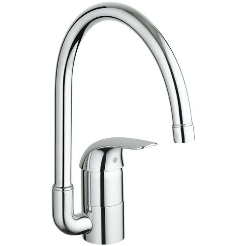 Смеситель для кухни (мойки) Grohe Euroeco 32752000 хром фото, описание