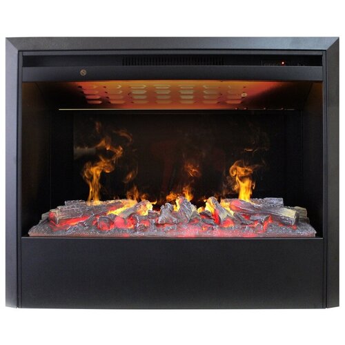 Электрический очаг       RealFlame Helios Glass 26 3D 1.5 кВт 77.6 см 64 см 25.5 см черный 42 м³ 20 м² фото, описание