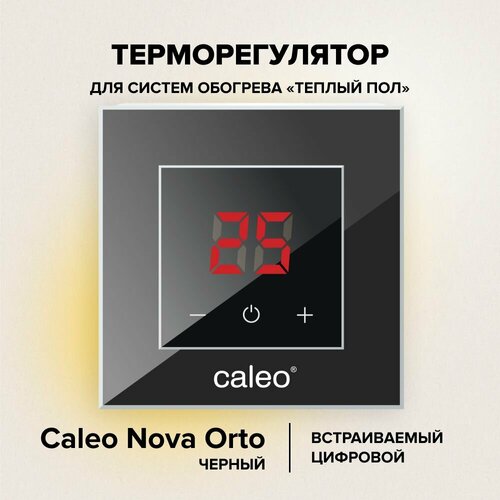 Терморегулятор Caleo Nova черный фото, описание