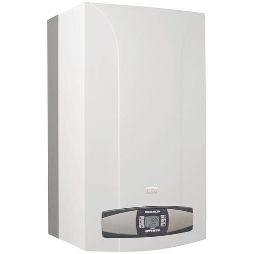 Конвекционный газовый котел BAXI NUVOLA-3 Comfort 240 Fi, 24.4 кВт, двухконтурный, белый фото, описание