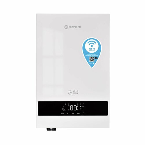 Электрический настенный котел THERMEX Boss 12 Wi-Fi (White) 12кВт фото, описание