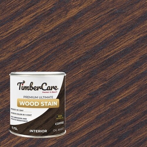 Тонирующее масло TimberCare Wood Stain 750 мл Кофе 350020 фото, описание