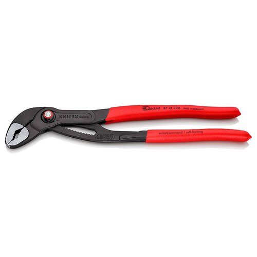 Сантехнические клещи Knipex 87 21 300 300 мм черный/красный 300 мм фото, описание