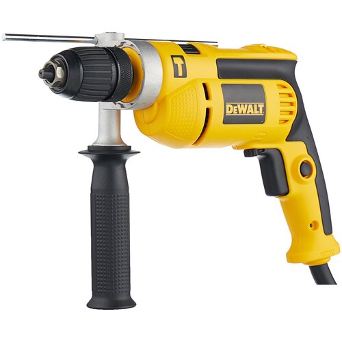 Ударная дрель DeWALT DWD024S, 750 Вт, без аккумулятора черный коробка фото, описание