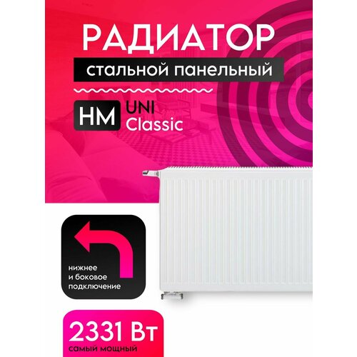 Радиатор стальной панельный тип 22 300 1600 HM Classic RADIUM фото, описание