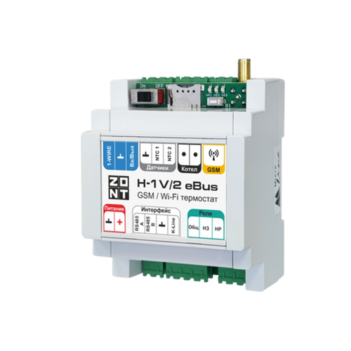 Блок дистанционного управления Protherm GSM Climate Zont H-1v/2 eBUS 990000388 для газовых и электрических котлов фото, описание