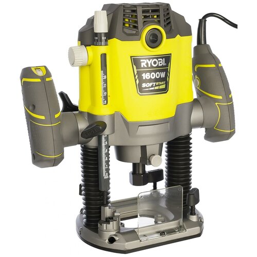 Вертикальный фрезер RYOBI RRT1600-K, 1600 Вт, кейс фото, описание