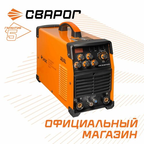 Сварочный аппарат инверторного типа Сварог REAL TIG 200 P AC/DC (E20101), TIG, MMA, 5.6 кВт фото, описание