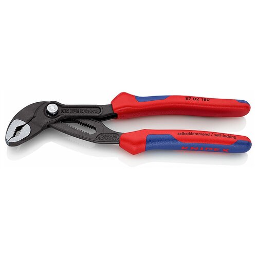 Сантехнические клещи Knipex 87 02 180 180 мм красный/синий 180 мм фото, описание