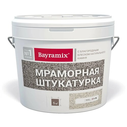 Декоративное покрытие Bayramix Мраморная штукатурка K с блеском натурального камня, 1.5 мм, peach rose, 15 кг, 18.082 л фото, описание