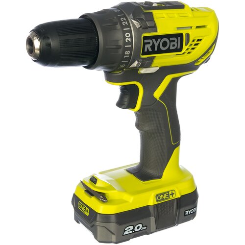 Аккумуляторная дрель-шуруповерт RYOBI R18DD3-220S фото, описание