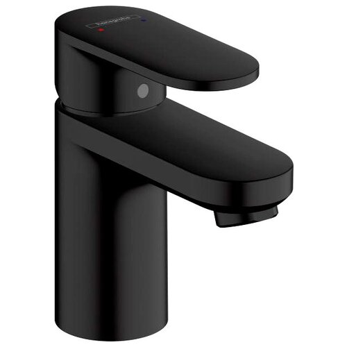 Смеситель для душа hansgrohe Vernis Blend 71550670 со сливным гарнитуром матовый черный фото, описание