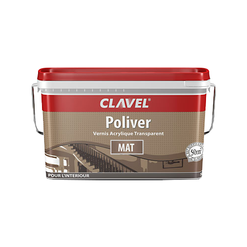 Clavel Poliver Mat бесцветный, матовая, 5 кг фото, описание