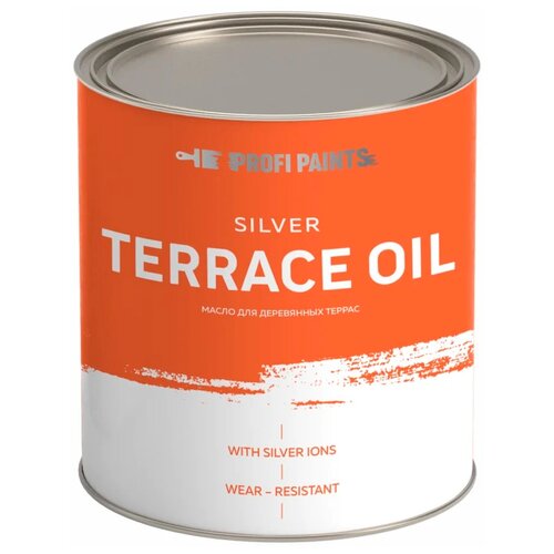 Масло PROFIPAINTS Масло для деревянных террас Silver Terrace Oil, вишня, 0.9 л фото, описание