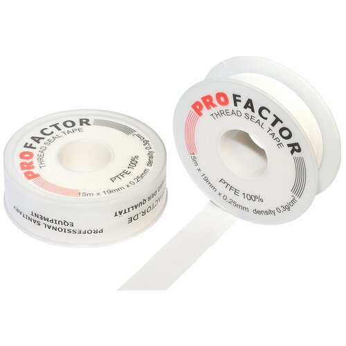 PROFACTOR Лента ФУМ для воды 19мм*0,25мм*15м PROFACTOR фото, описание