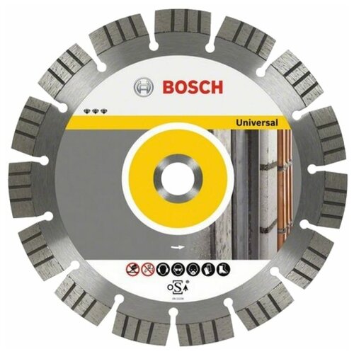 Диск алмазный отрезной Best for Universal and Metal (230х22.2 мм) для УШМ Bosch 2608602665 фото, описание