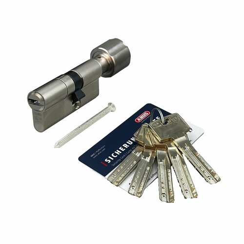 Механизм цилиндровый ABUS BRAVUS 3500 MAGNET 115(65x50В) ключ/вертушка MX PRO NI (5 key) фото, описание