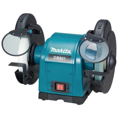 Станок для заточки универсальный Makita GB801 голубой фото, описание