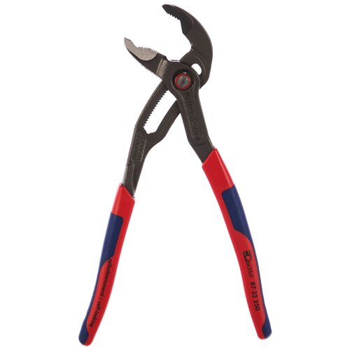 Сантехнические клещи Knipex 87 22 250 250 мм черный/красный/синий 250 мм фото, описание