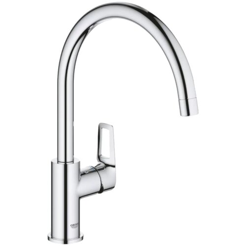 Смеситель для раковины (умывальника) Grohe BauLoop 31368001 серебристый фото, описание