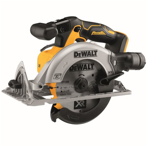 Аккумуляторная дисковая пила  DeWALT DCS565N-XJ, 18 В, желтый фото, описание