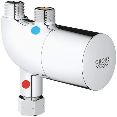 Смеситель для раковины (умывальника) Grohe Grohtherm Micro 34487000 хром фото, описание