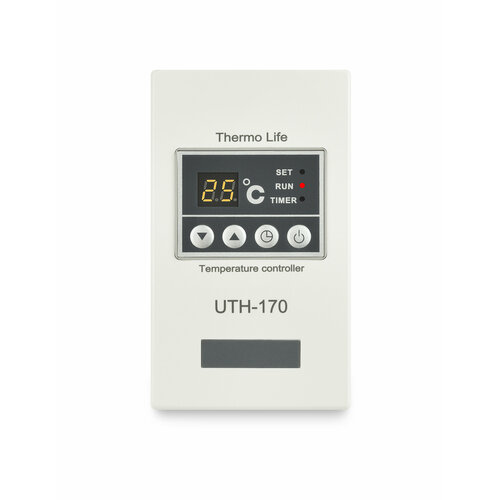 Терморегулятор Thermo Life UTH-170 для электрического теплого пола/накладной фото, описание