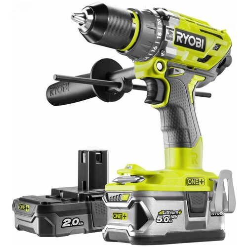 Аккумуляторная ударная дрель-шуруповерт RYOBI R18PD7-252S фото, описание