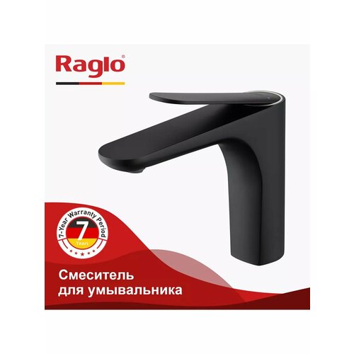 Смеситель для раковины Raglo R21.10.06 чёрный фото, описание