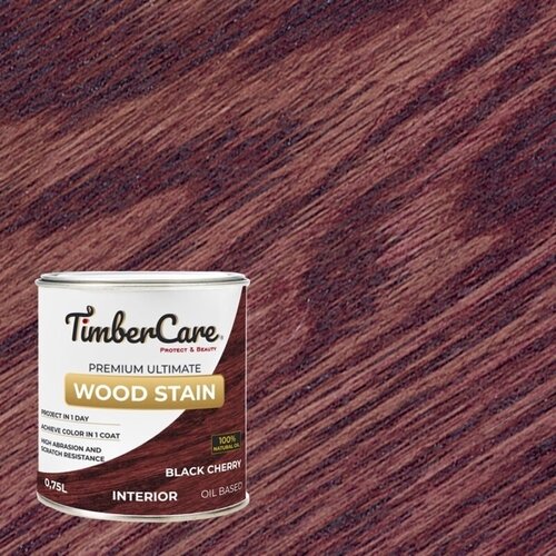 Тонирующее масло TimberCare Wood Stain 750 мл Черешня 350032 фото, описание