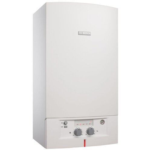 Конвекционный газовый котел BOSCH Gaz 4000 W ZWA 24-2 K, 24 кВт, двухконтурный, белый фото, описание