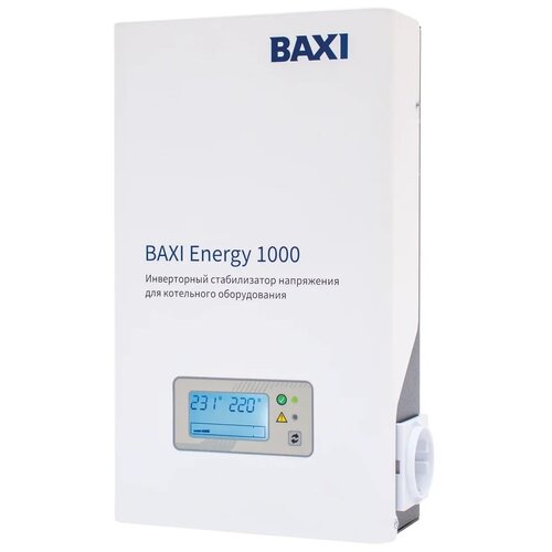 Стабилизатор напряжения однофазный BAXI Energy 1000 800 Вт фото, описание