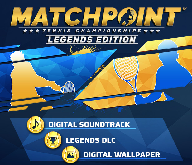 Matchpoint: Tennis Championships Legends Edition Steam CD Key [$ 44.62]