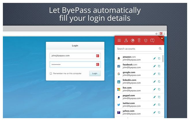 iolo ByePass Password Manager Key (1 Year / 1 PC) [$ 12.7]