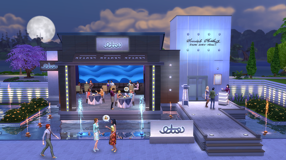 The Sims 4 - Dine Out DLC EU Origin CD Key [$ 20.68]