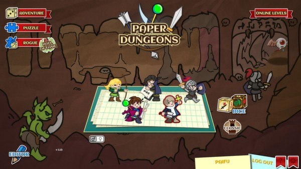 Paper Dungeons Steam CD Key [$ 1.36]