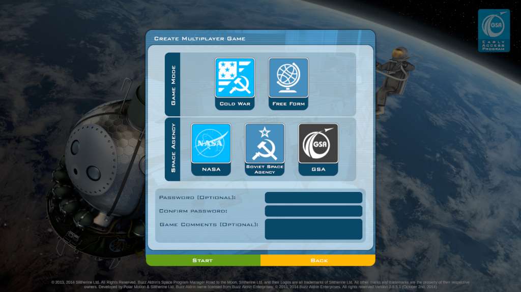 Buzz Aldrin's Space Program Manager Steam CD Key [$ 3.04]