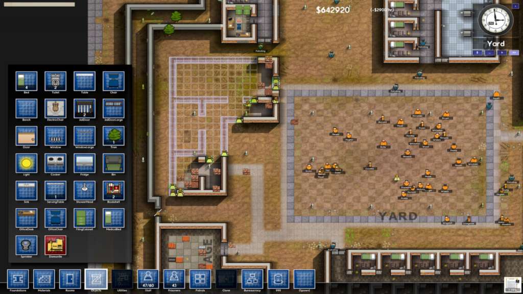 Prison Architect Name in Game Steam Gift [$ 8.08]