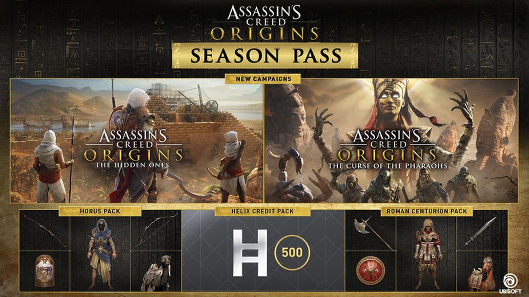 Assassin's Creed: Origins - Season Pass Ubisoft Connect CD Key [$ 13.55]