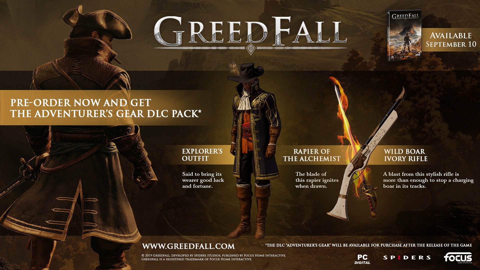 GreedFall Gold Edition EU XBOX One CD Key [$ 19.55]
