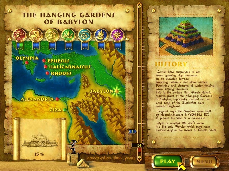 7 Wonders of the Ancient World Steam CD Key [$ 7.27]