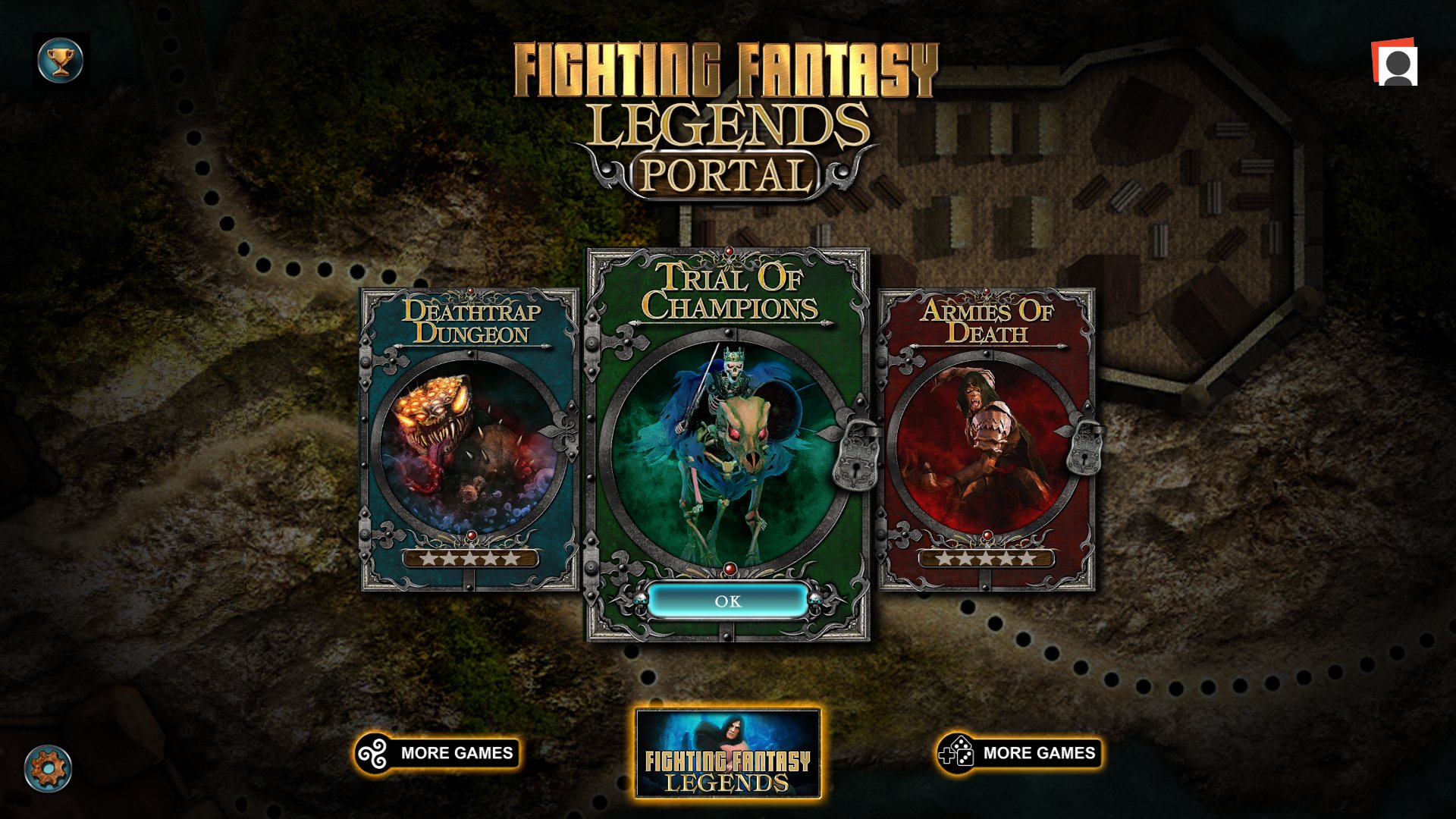 Fighting Fantasy Legends Portal Steam CD Key [$ 2.14]