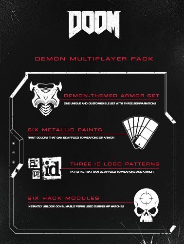 Doom - Demon Multiplayer Pack DLC US XBOX One CD Key [$ 3.38]