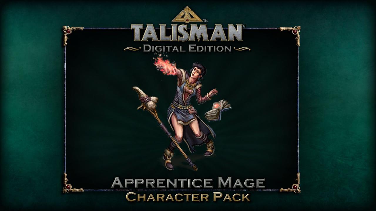 Talisman - Character Pack #8 - Apprentice Mage DLC Steam CD Key [$ 0.6]