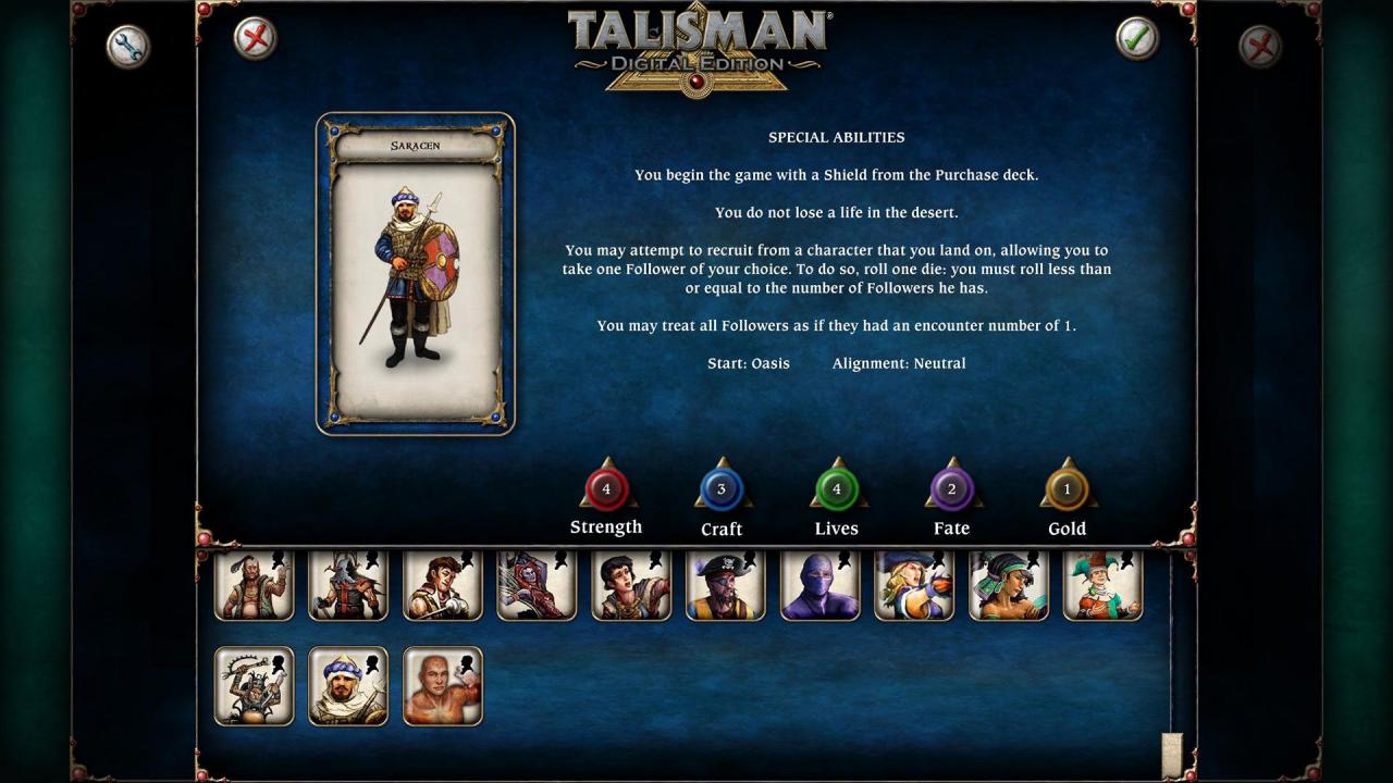 Talisman - Character Pack #15 - Saracen DLC Steam CD Key [$ 0.79]