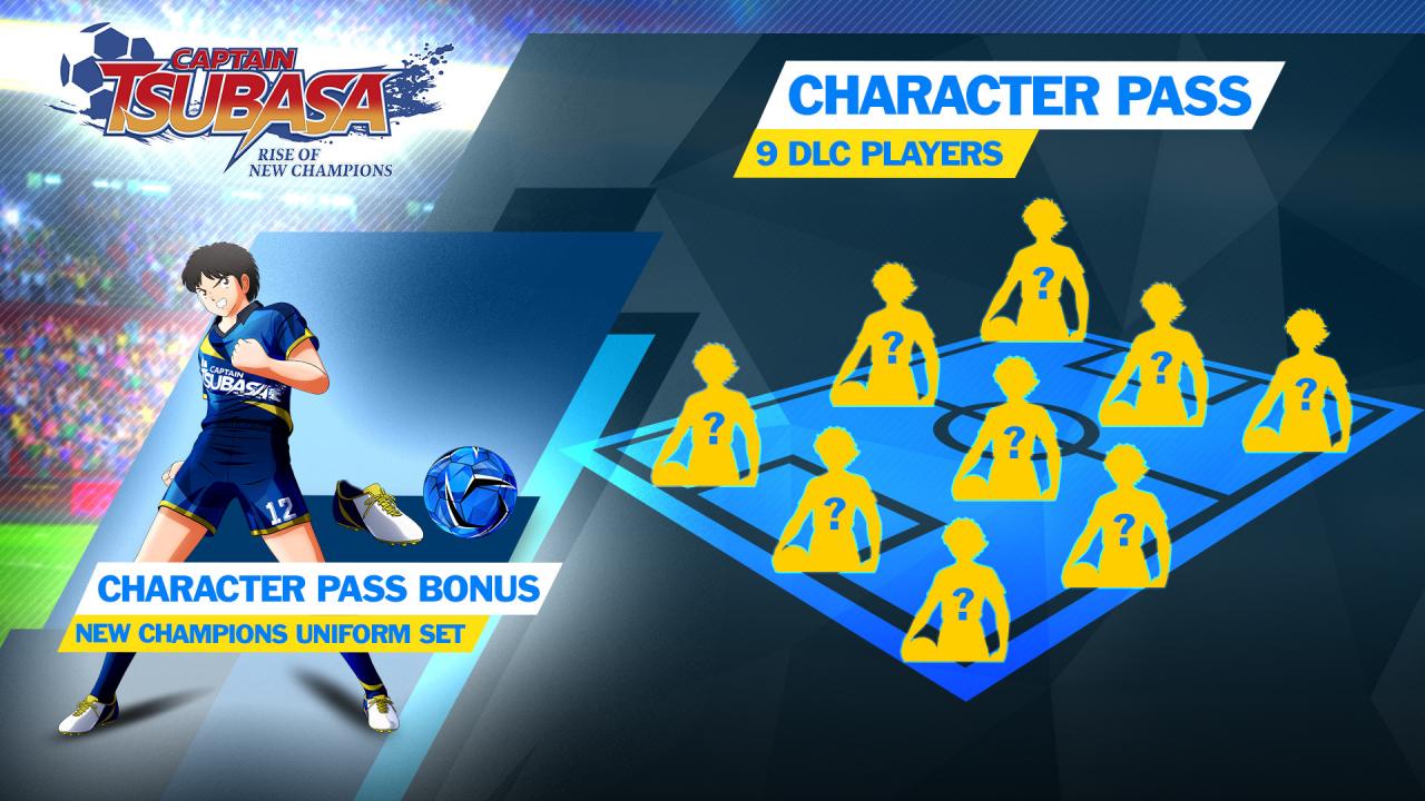 Captain Tsubasa: Rise of New Champions - Character Pass DLC Steam CD Key [$ 10.19]