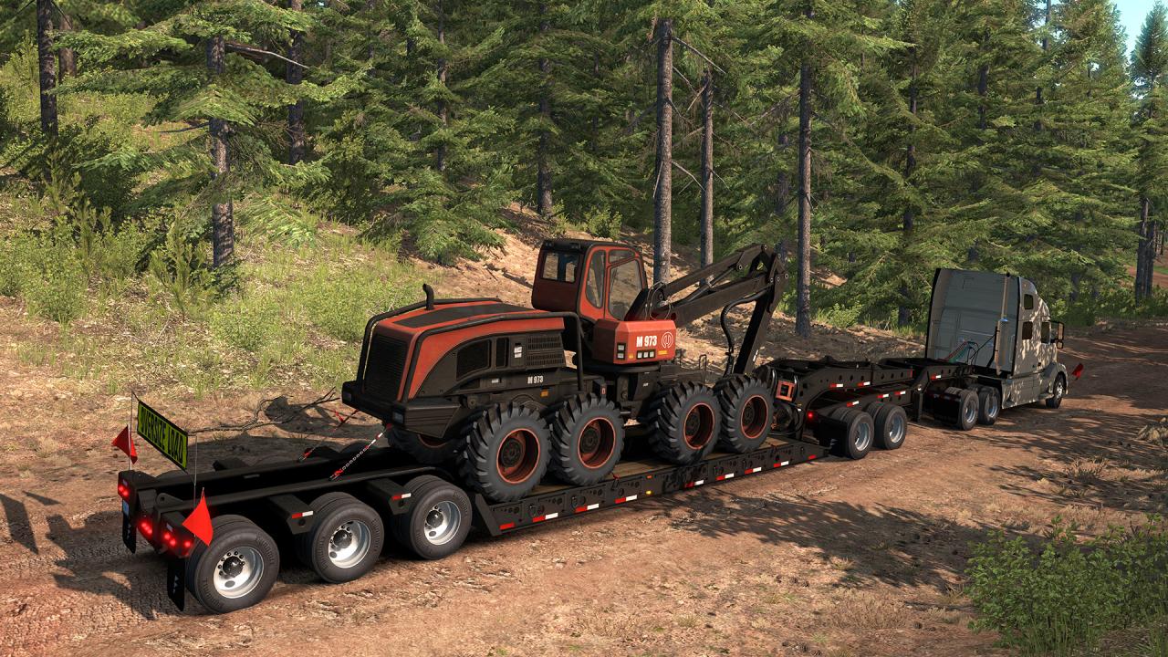 American Truck Simulator - Forest Machinery DLC EU Steam Altergift [$ 3.34]