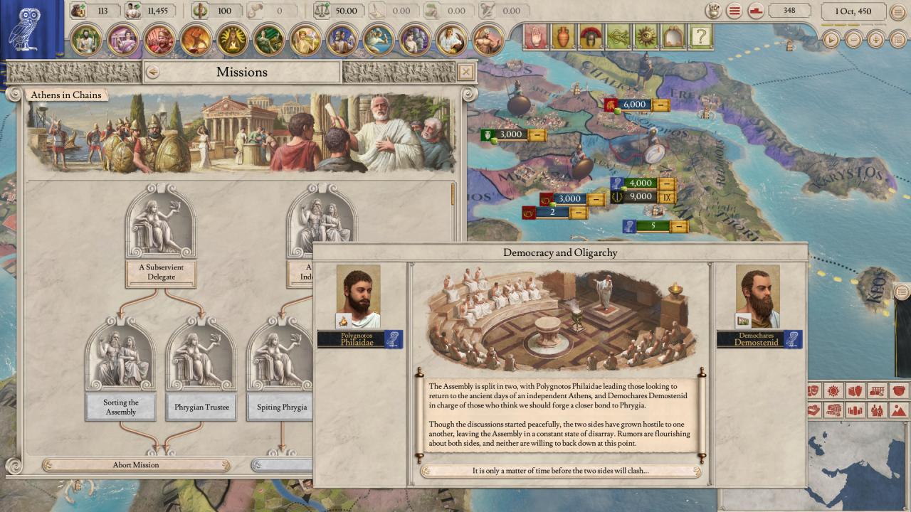 Imperator: Rome - Magna Graecia Content Pack DLC EU Steam Altergift [$ 5.38]