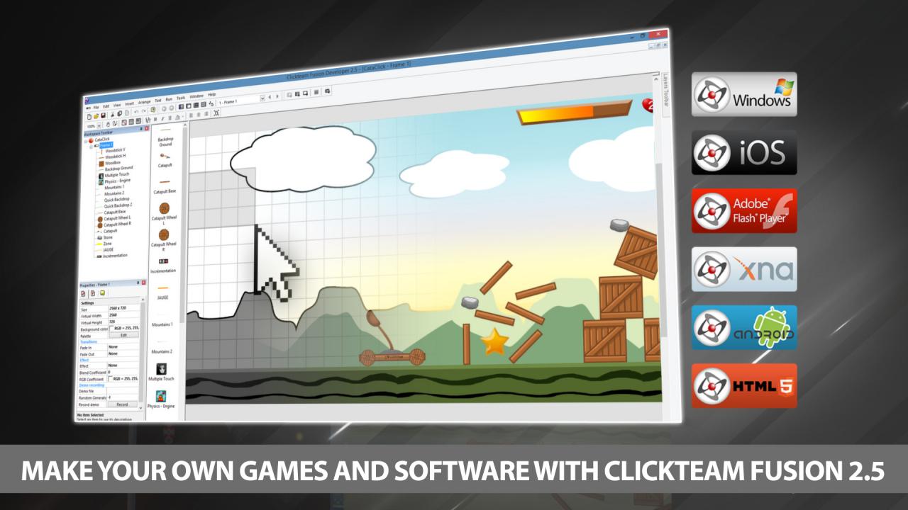 HTML5 Exporter for Clickteam Fusion 2.5 DLC Steam CD Key [$ 12.83]
